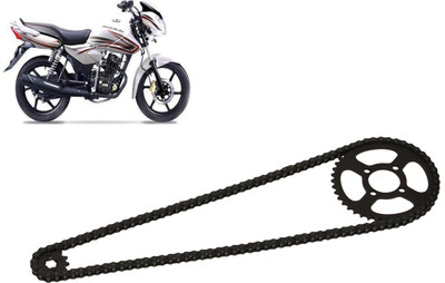 Digital Craft PHOENIX 125CC CHAIN SPROCKET KIT [ PACK OF 3 ] 45 Teeth Sprocket(TVS Phoenix 125 Pack of 3)