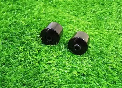WHEETOYKART HANDLE BAR END BLACK MADE IN INDIA BIKES(Black) Bike Handlebar Weights(2 Black)