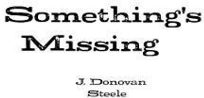 Something's Missing(English, Paperback, Steele J. Donovan)
