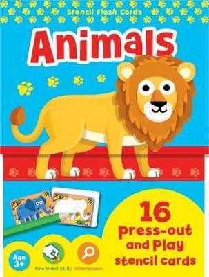 Animals Stencil Flash Cards(English, Paperback, unknown)