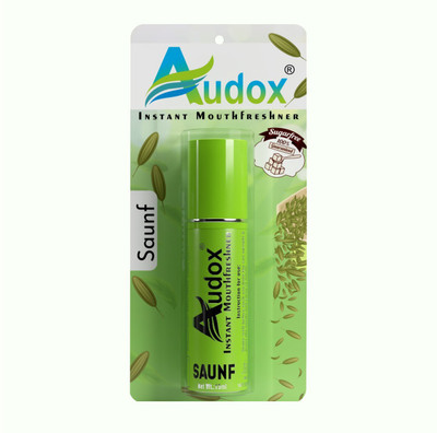 Audox Mouth Freshener Spray Saunf Flavor Mouth Protect Spray (15 ml) - Saunf(15 ml)