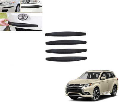 DING-DONG Rubber Car Bumper Guard(Black, Pack of 4, Mitsubishi, Outlander)