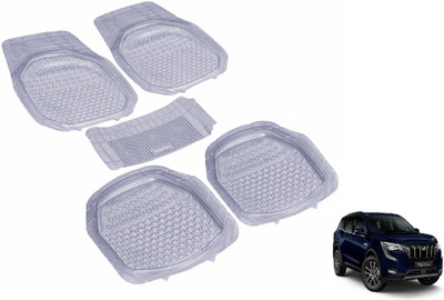 Auto Hub Rubber Standard Mat For  Mahindra Universal For Car(Clear)