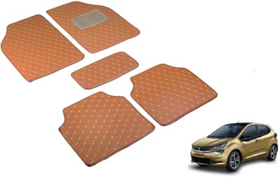 Auto Hub Leatherite Standard Mat For  Tata Altroz(Brown)