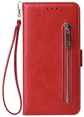 TELETEL Wallet Case Cover for Samsung Galaxy M32(5G)(Red, Cases with Holder, Pack of: 1)