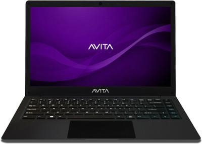 Avita SATUS Celeron Dual Core - (4 GB/128 GB SSD/Windows 11 Home) NU14A1INC43PN-MB Laptop(14.1 Inch, Matt Black)
