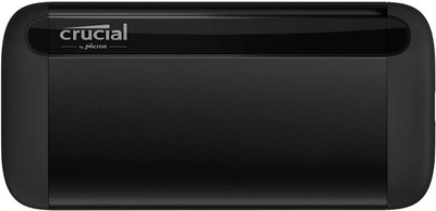 Crucial 1 TB External Solid State Drive (SSD)  (Black) For Rs. 6754 @ 46 %