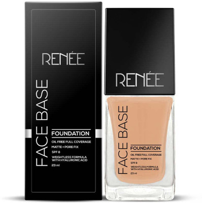 Renee Face Base Liquid Foundation - Coffee, 23ml Foundation(Coffee, 23 ml)