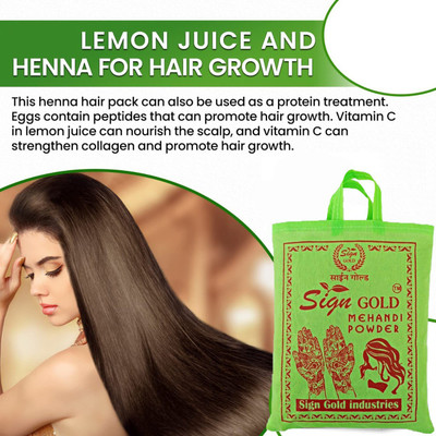 sign gold Henna powder for body art(1000 g)