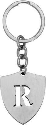 Shiv Jagdamba English Alphabet Initial Charms Letter R Alphabet Stainless Steel Shivkey202267 Key Chain
