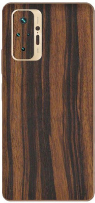 Orgic India Redmi Note10 Pro Max Mobile Skin(Ebony Wood)