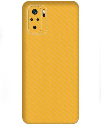 Orgic India Redmi Note 10 Mobile Skin(Carbon Yellow)