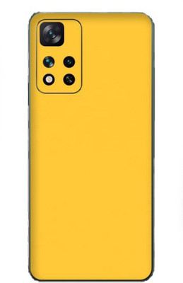 Orgic India Xiaomi 11i Hypercharge 5G Mobile Skin(Yellow)