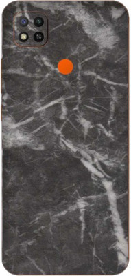 Orgic India Redmi 9 Mobile Skin(Black Marble)