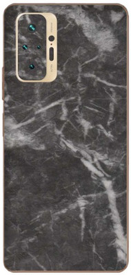Orgic India Redmi Note10 Pro Max Mobile Skin(Black Marble)