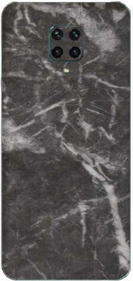 Orgic India Redmi Note 9 Pro Mobile Skin(Black Marble)