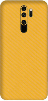 Orgic India Redmi 9 Prime Mobile Skin(Carbon Yellow)