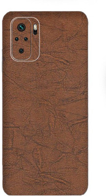 Orgic India Redmi Note10S Mobile Skin(Red Leather)