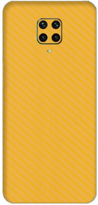 Orgic India Redmi Note 9 Pro Mobile Skin(Carbon Yellow)