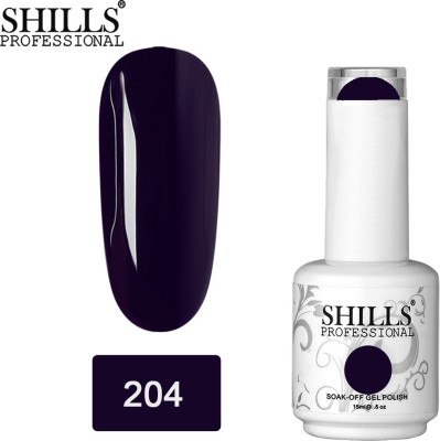 Shills Professional UV LED Soak Off Gel Polish 204