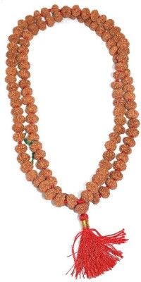 Senroar 5 MUKHI RUDRAKSHA MALA Wood Necklace