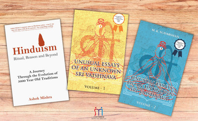 Combo Of 3 Books On Hinduism & Philosophy - Hinduism And Unusual Essays Of An Unknown Sri Vaishnava : Volume 1 & 2(Paperback, Ashok Mishra, M. K. Sudarshan)