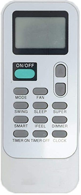 vcony Remote Control Compatible for Whirlpool/Llyod AC | Air Conditioner Remote whirpool/llyod Remote Controller(White)