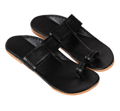 aristitch Men Flats(Black , 6)
