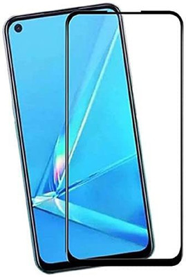 KML Crafts Villa Edge To Edge Tempered Glass for Oppo A72(Pack of 1)