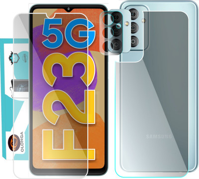 Olonga Front and Back Screen Guard for SAMSUNG Galaxy F23 5G(Pack of 2)