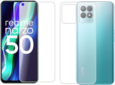 4 YARDS Front and Back Tempered Glass for Realme Narzo 50 5G(Pack of 1)