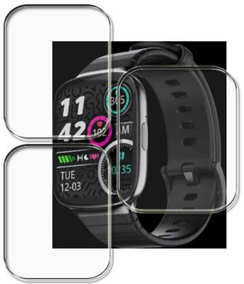 tombik Impossible Screen Guard for QYY-Ambrane Fitshot Edge Smartwatch-PACK-3(Pack of 3)