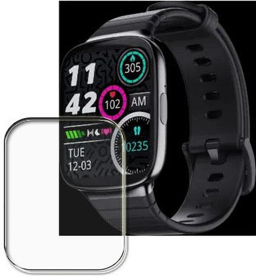 tombik Impossible Screen Guard for QII-Ambrane Fitshot Edge Smartwatch(Pack of 1)