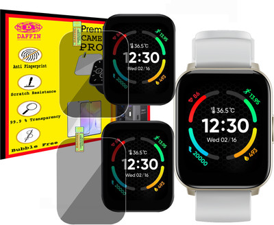 daffin Screen Guard for Realme TechLife Watch S100(Pack of 2)