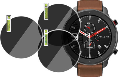 EJZATI Screen Guard for Huami Amazfit GTR 47mm Smartwatch SCREEN TEMPERED(Pack of 3)
