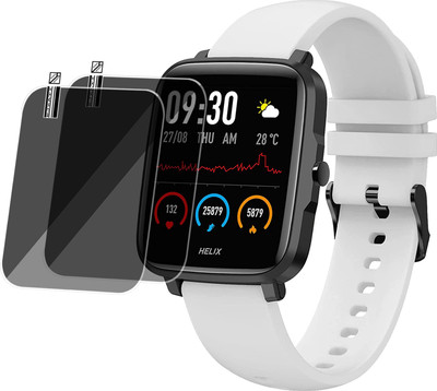 EJZATI Screen Guard for Helix by TIMEX SMART 2.0 Large 1.55 watch screen guard(Pack of 2)