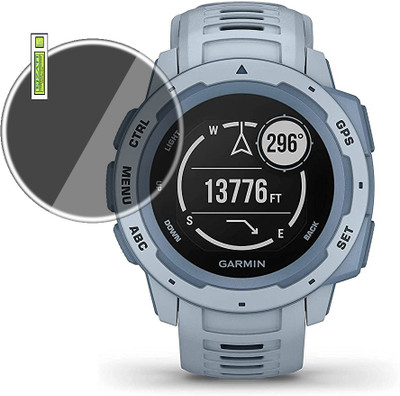 EJZATI Screen Guard for Garmin Instinct, Rugged Outdoor Smart Watch with GPS SCREEN GUARD(Pack of 1)