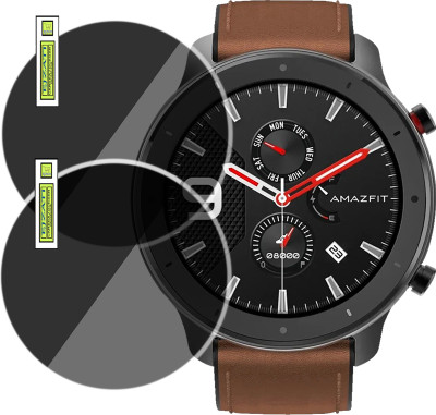 EJZATI Screen Guard for Huami Amazfit GTR 47mm Smartwatch SCREEN TEMPERED(Pack of 2)