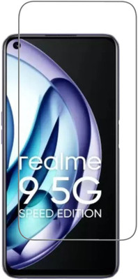 ISAAK Tempered Glass Guard for Realme 9 5G Speed Edition(Pack of 1)