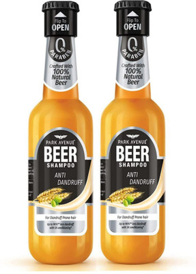 PARK AVENUE New Anti Dandruff Beer Shampoo Combo 180ml 2Pc(360 ml)