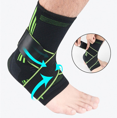 keycraze 3D Weaving Strap Ankle Wrap Brace Pain Relief ankle support Ankle Support