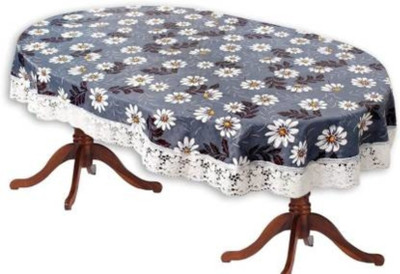 RMDecor PVC 4 Seater Floral Table Cover(Multicolor)
