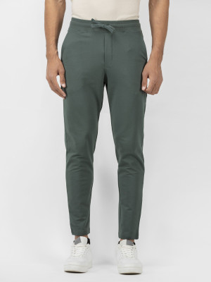 INFINIA Self Design Men Grey Track Pants
