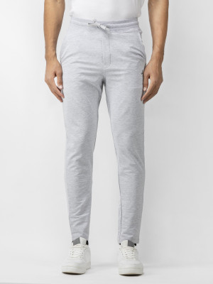 INFINIA Self Design Men Grey Track Pants