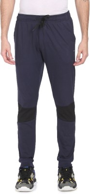 Arrow Sport Solid Men Light Blue Track Pants