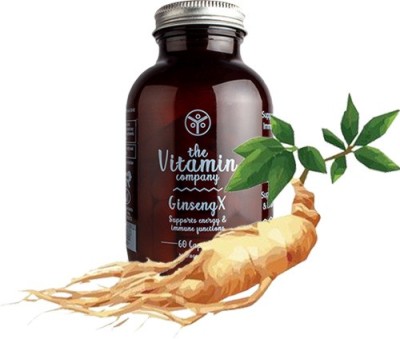 The Vitamin Company Ginseng X | For Energy, Vitality and Performance (60 Capsules)(60 Capsules)