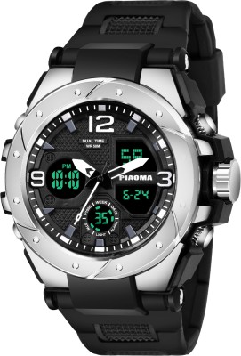 Joliya Analog Digital Waterproof Digital Sports Wrist Watch For Man Joliya-9105 Analog-Digital Watch  - For Men