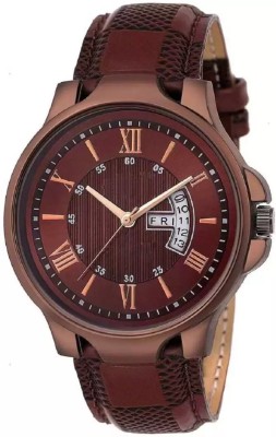 PV CREATION Brown Day and Date Unique Watch - For Men Analog Watch  - For Men