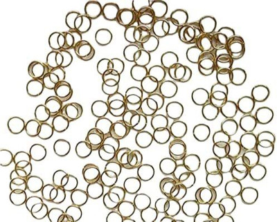 Zilzon Quilling and Jewellery Making Acessorie Split Jump Rings - Golden Pack 0f 200 pc