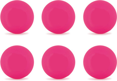 KNK Pink Cricket Wind Balls Cricket Synthetic Ball(Standard, Pack of 6)